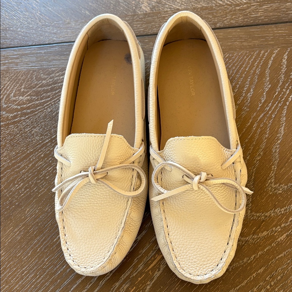 Ann Taylor Leather Driving Mocassins